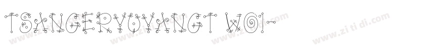 tsangeryuyangt w01字体转换